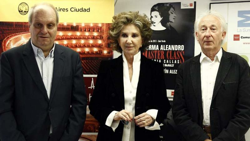 Norma Aleandro vuelve a meterse en la piel de la soprano María Callas