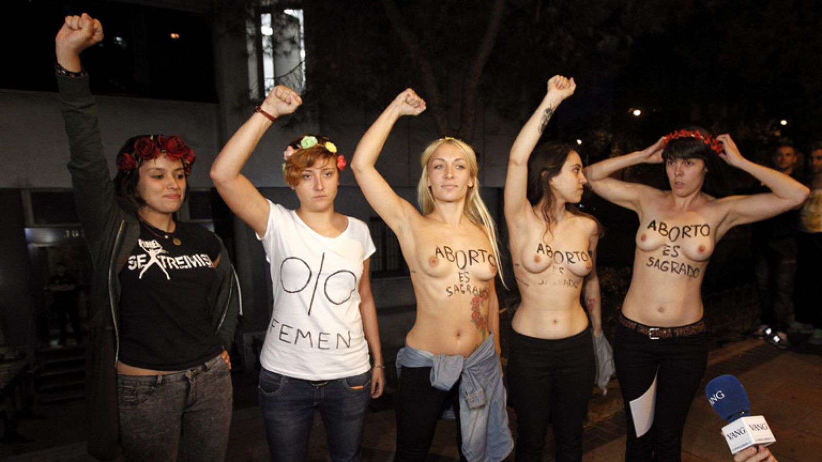 Femen, el activismo feminista que da la vuelta al mundo se hace visible en España