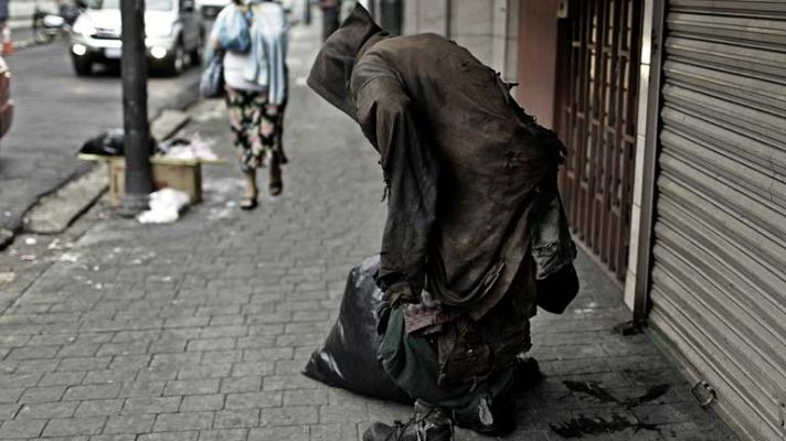 Telediario 1 - Desigualdad social en USA