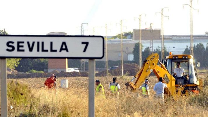 Telediario 1 - Fin búsqueda Marta del Castillo