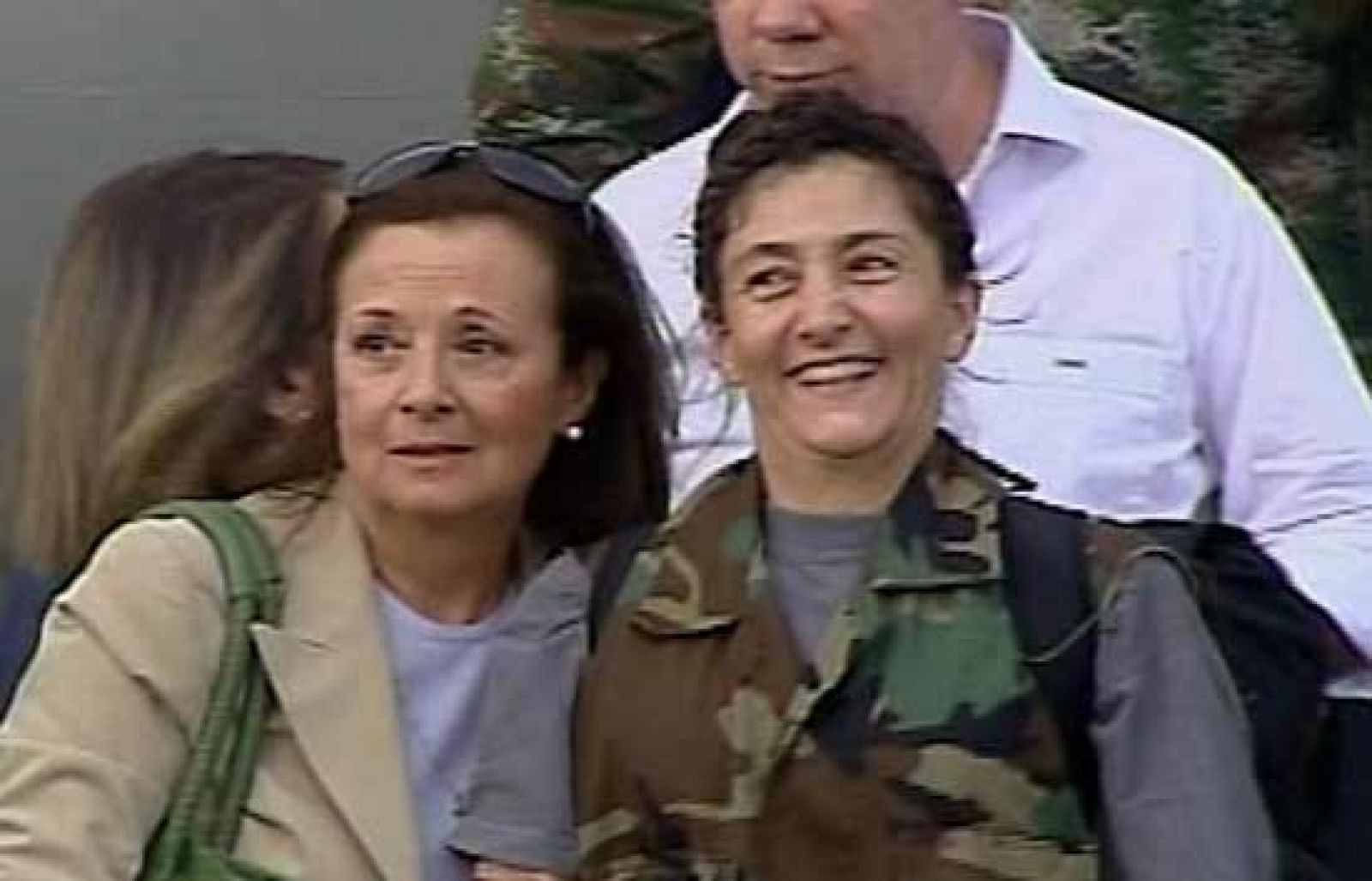 Primeras imágenes de Ingrid Betancourt tras su liberación