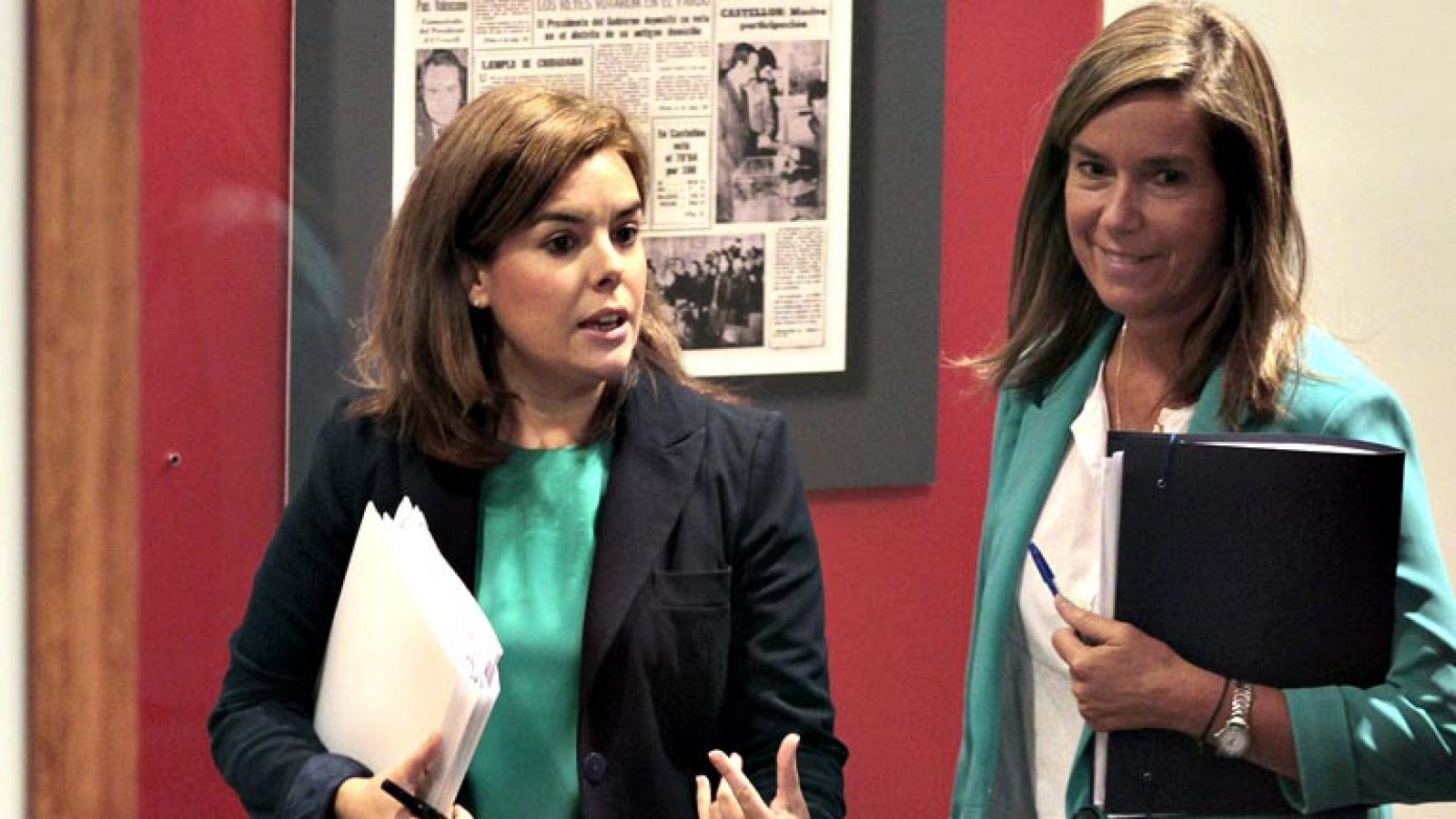 Sáenz de Santamaría: se ha ahorrado 3.161 millones porque había 520.572 "perceptores indebidos"