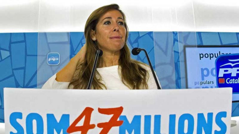 El PP tacha de "error histórico" que Unió Democrática y PSC no asistieran a la manifestación