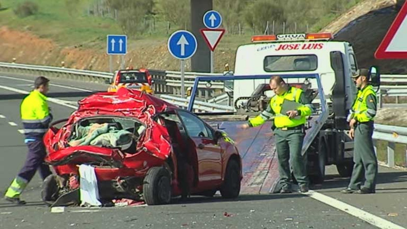 Baja un 10% el número de fallecidos en carretera