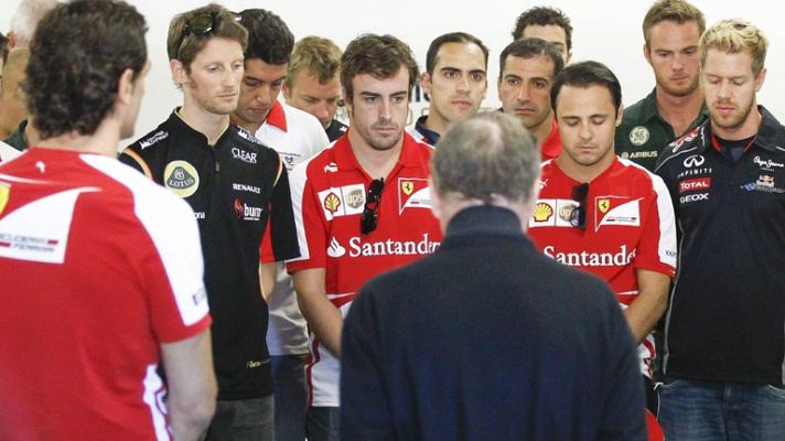 Telediario 1 - Minuto de silencio en Suzuka por María de Villota