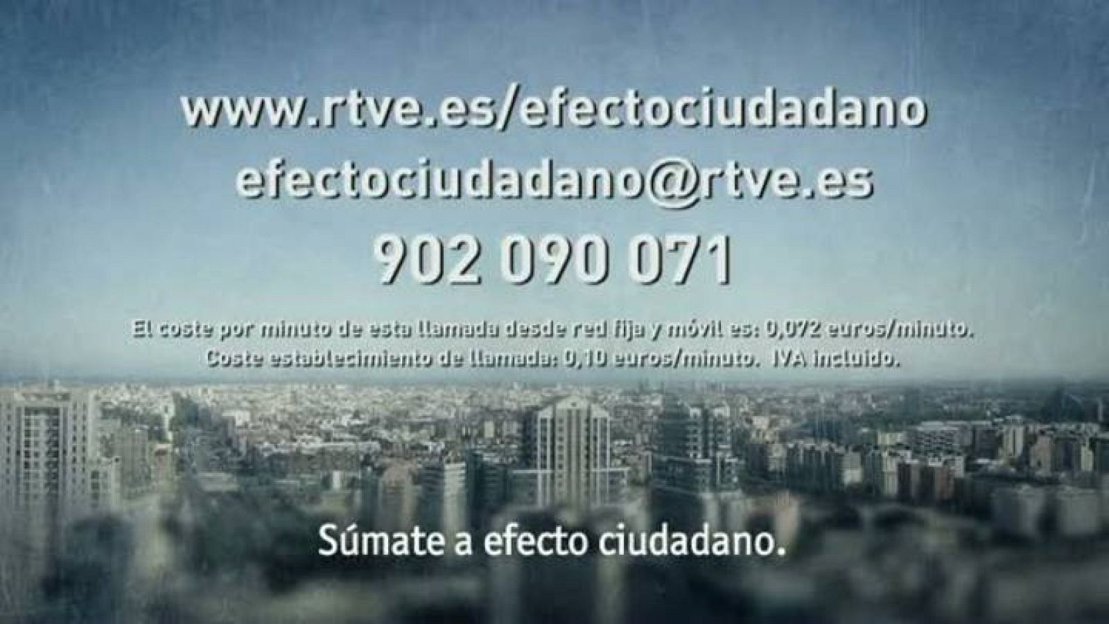 Efecto ciudadano - promo