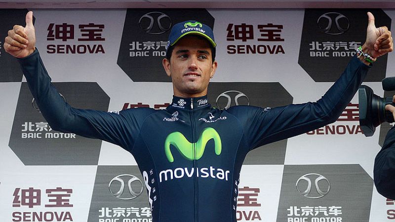 El ciclista vasco del Movistar Beñat Intxausti se ha impuesto en el Tour de Pekín, la última prueba de la temporada de la UCI.