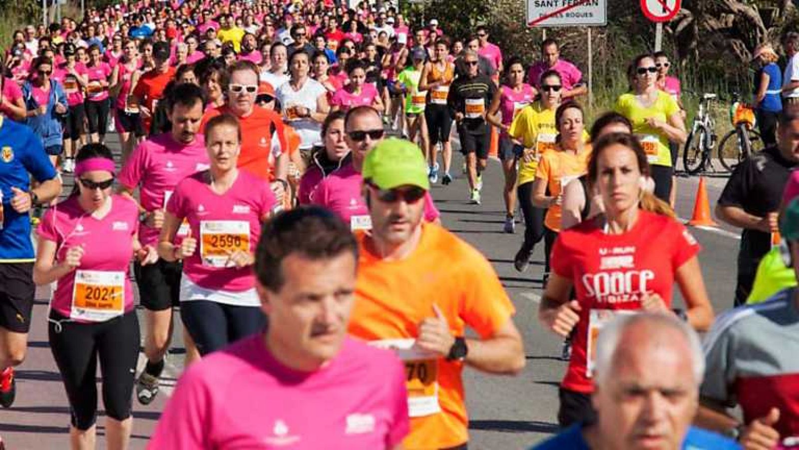 A la carrera - Media maratón popular Illa Formentera - Ver ahora