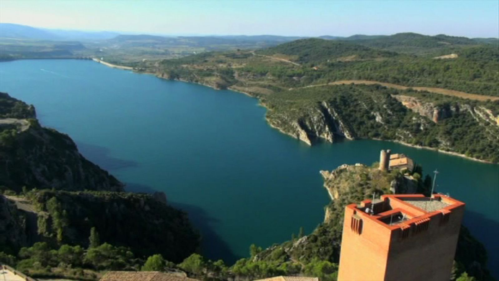 España a ras de cielo - La presa de El Grado