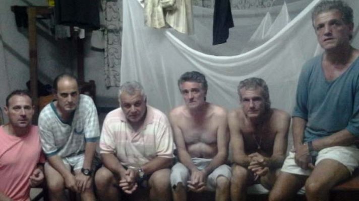 Telediario 1 - Atrapados en Sierra Leona