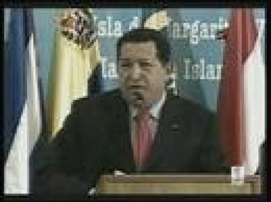 Chávez felicita a Uribe