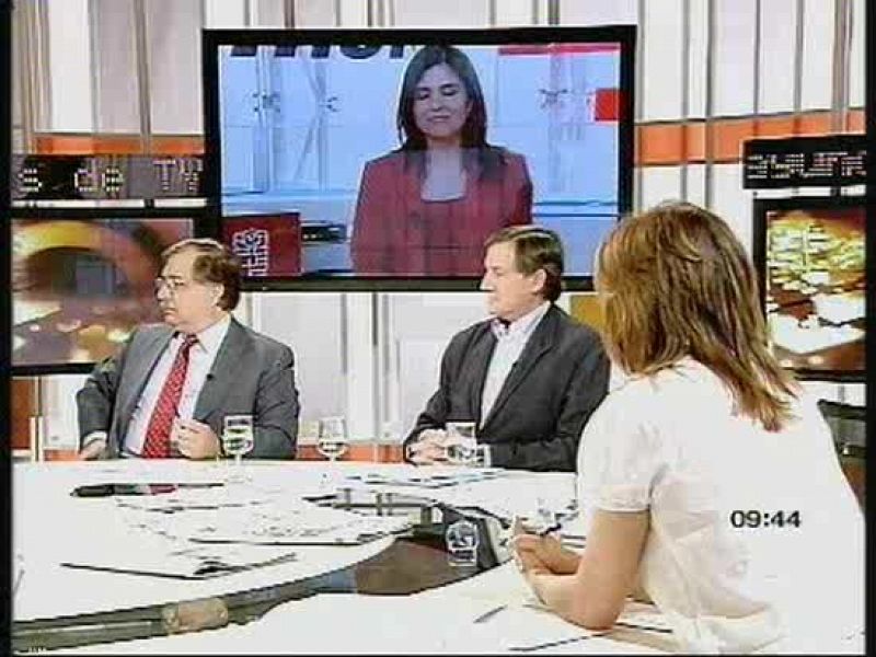 El responsable de la ponencia marco del 37 Congreso socialista, Jesús Caldera, cree que estaría "muy bien" que la mujer ocupará un  papel "muy fuerte" en la dirección del PSOE.