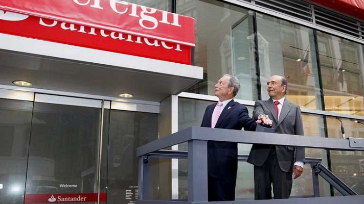 Telediario 1 - Botín, optimista en NY