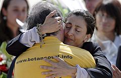 Ingrid Betancourt llega a Francia
