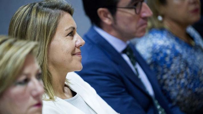 Telediario 1 - Comparecencia Bárcenas y Cospedal