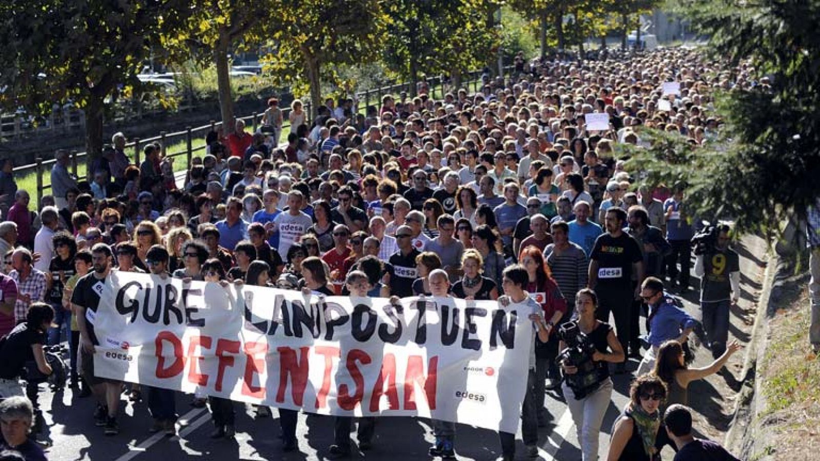 Telediario 1: Manifestación trabajadores de Fagor | RTVE Play