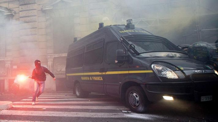 Informativo 24h - Protestas en Portugal e Italia contra el empobrecimiento y la austeridad