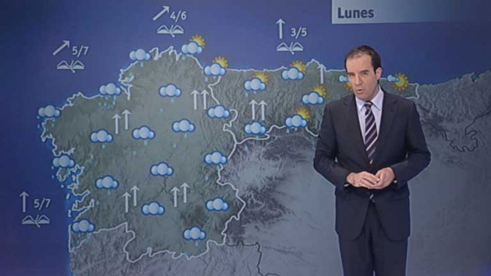 El tiempo: Lluvias y viento fuerte en zonas de Galicia | RTVE Play