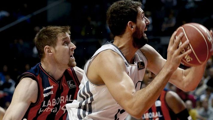 Baloncesto en RTVE - Real Madrid 105-72 Laboral Kutxa