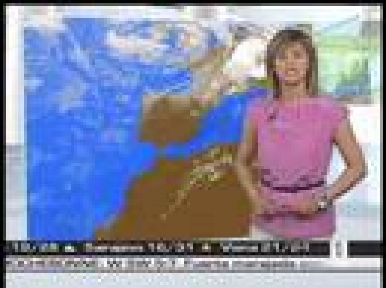  Previsión meteorólogica del domingo 6 de julio del 2008.