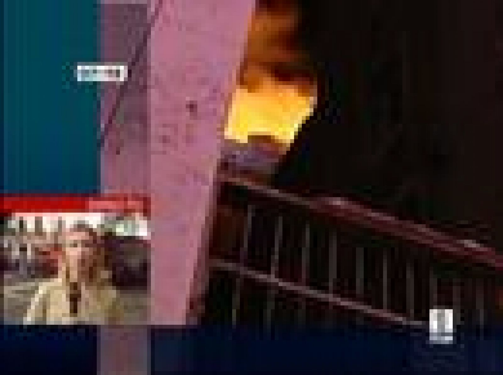 Impresionante incendio en Lisboa | Ver