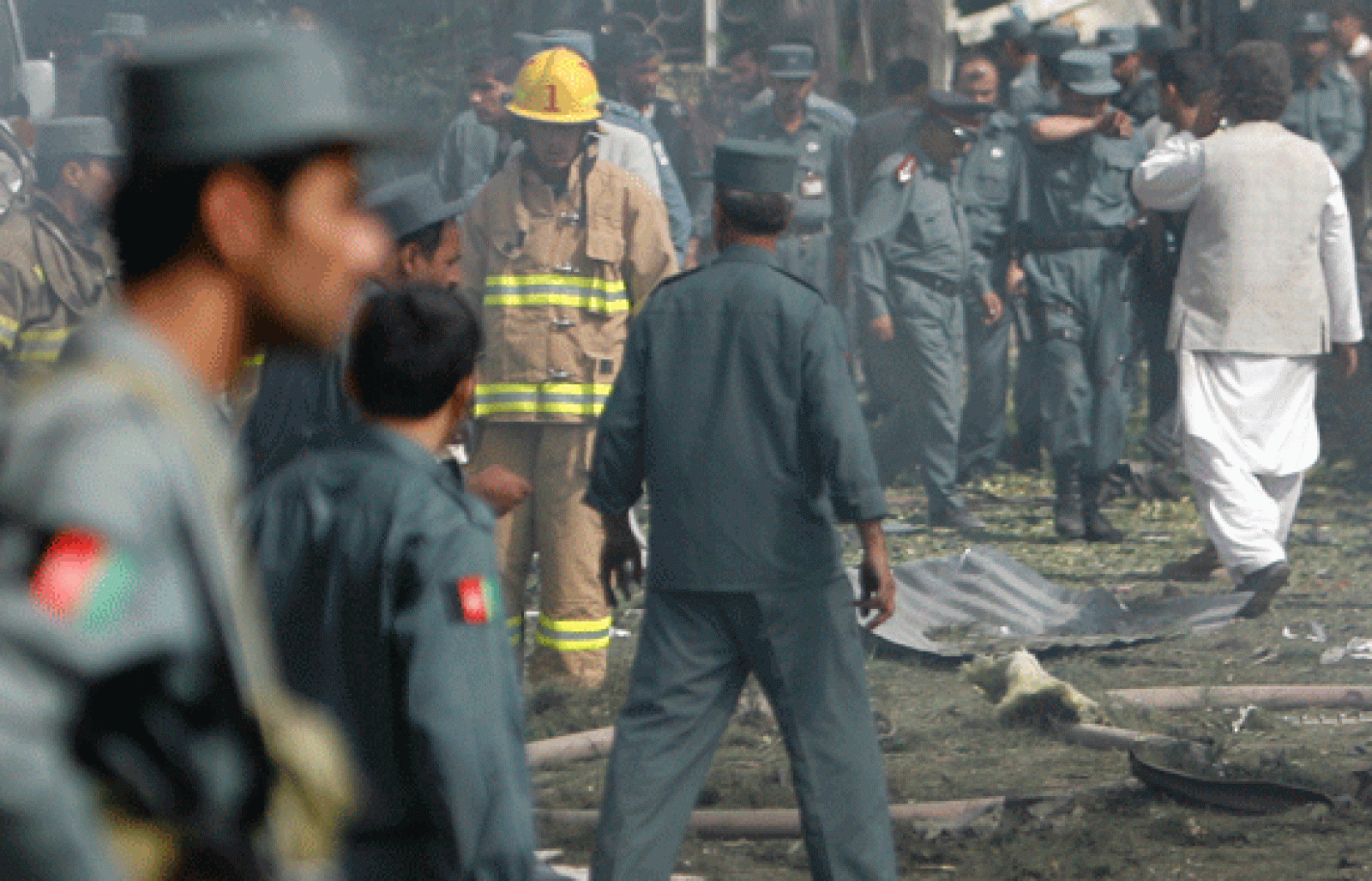 El atentado se ha producido delante en la entrada de la embajada de la India en Kabul 