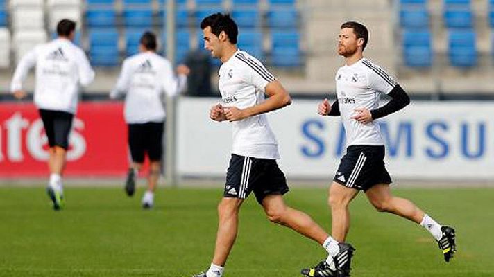 Xabi Alonso vuelve a los entrenamientos