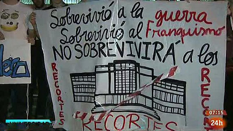 Comienza la huelga de tres días convocada por el Sindicato de Estudiantes