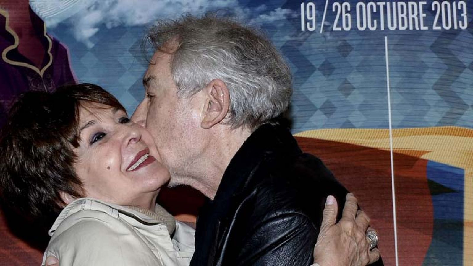 Concha Velasco y José Sacristán reciben en la Seminci la espiga de oro de honor