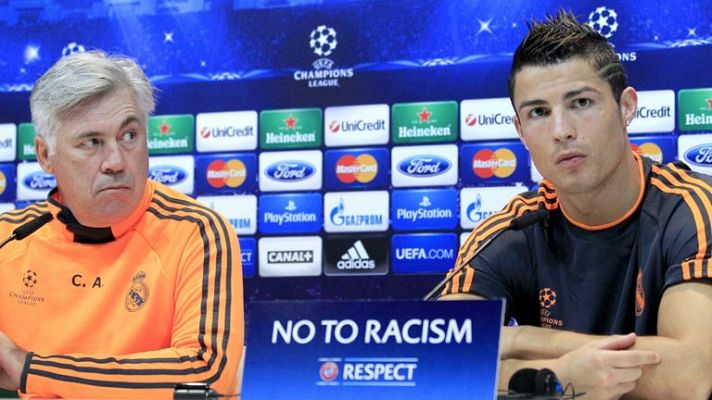 Telediario 1 - Optimismo en el Madrid para recibir al Juventus