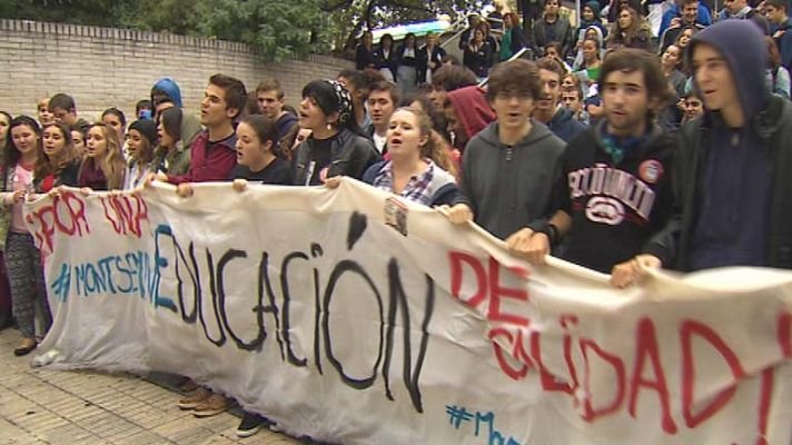 Protestas contra la LOMCE