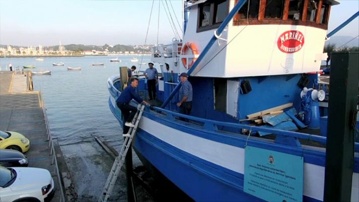 El barco "Mariñel"