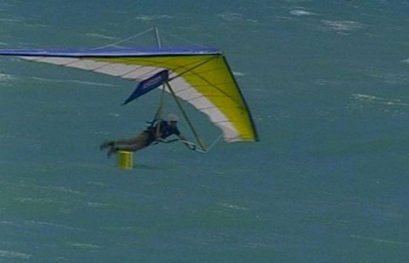 Competición del 'Hombre Pájaro' en Inglaterra