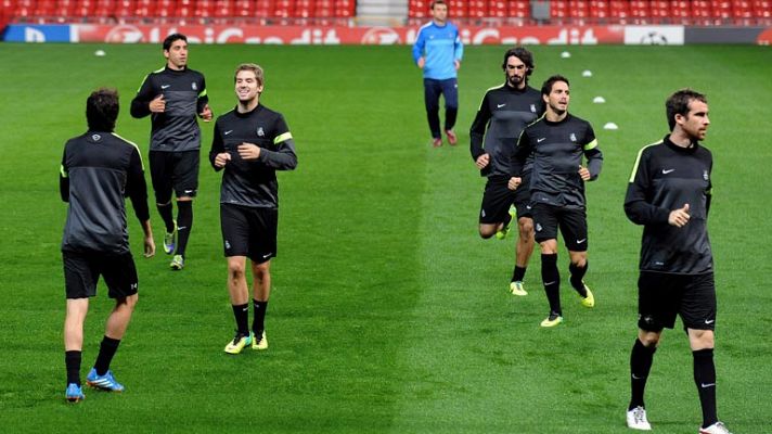 La Real Sociedad, sin complejos ante el Manchester United