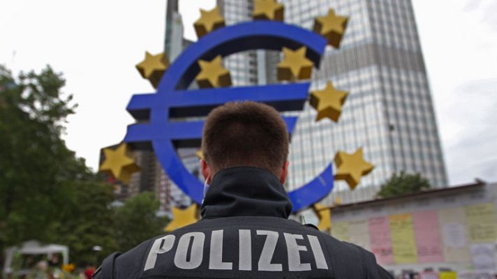 Telediario 1 - Supervisión del BCE en la banca