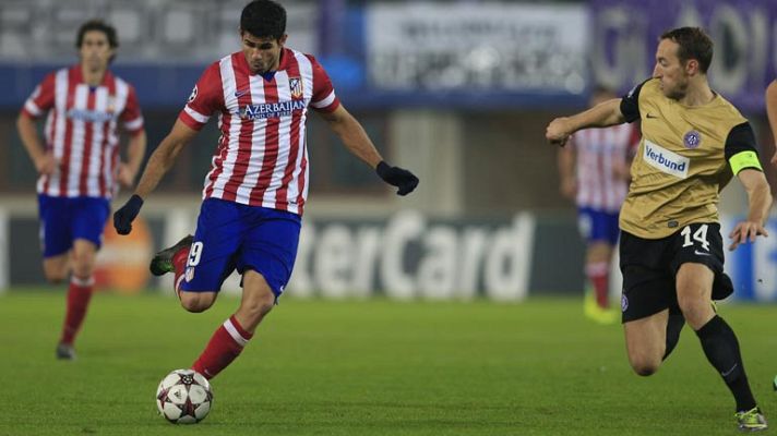 Telediario 1 - El Atlético de Madrid pisa fuerte en la Champions