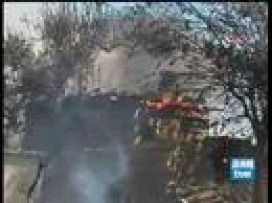 Incendio forestal en Turquia 