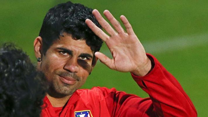 Telediario 1 - En el Atlético se da por hecho que Costa jugará con España