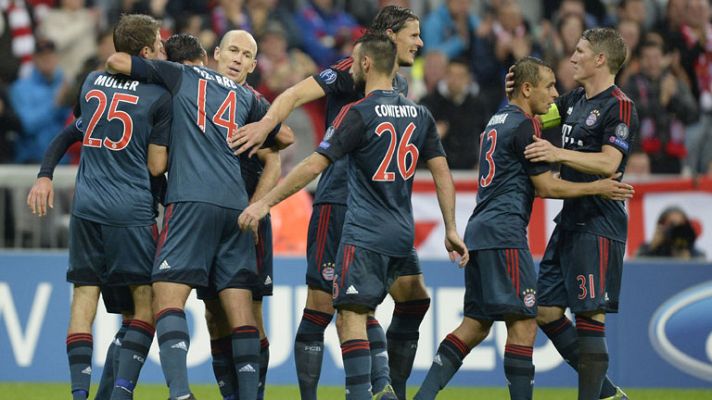 Champions League - Bayern Munich 5-0 Viktoria Plzen