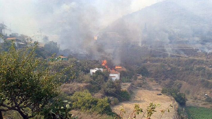 Incendio en gran Canaria