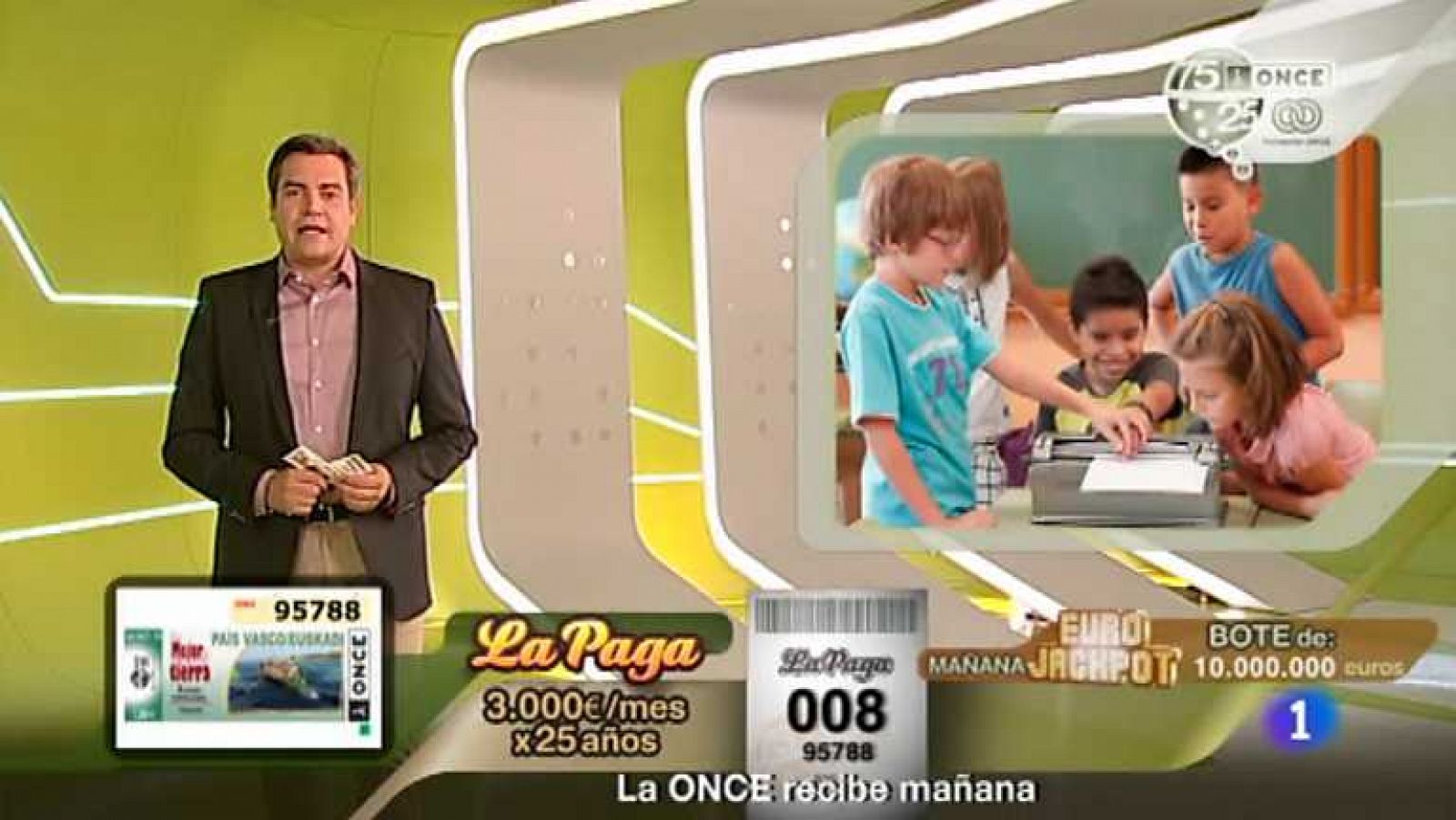 Sorteo ONCE - 24/10/13 - Ver ahora 
