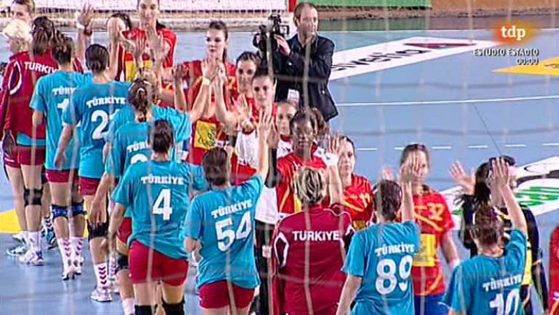 Balonmano - Campeonato de Europa femenino. 1ª jornada: España-Turquía - ver ahora 