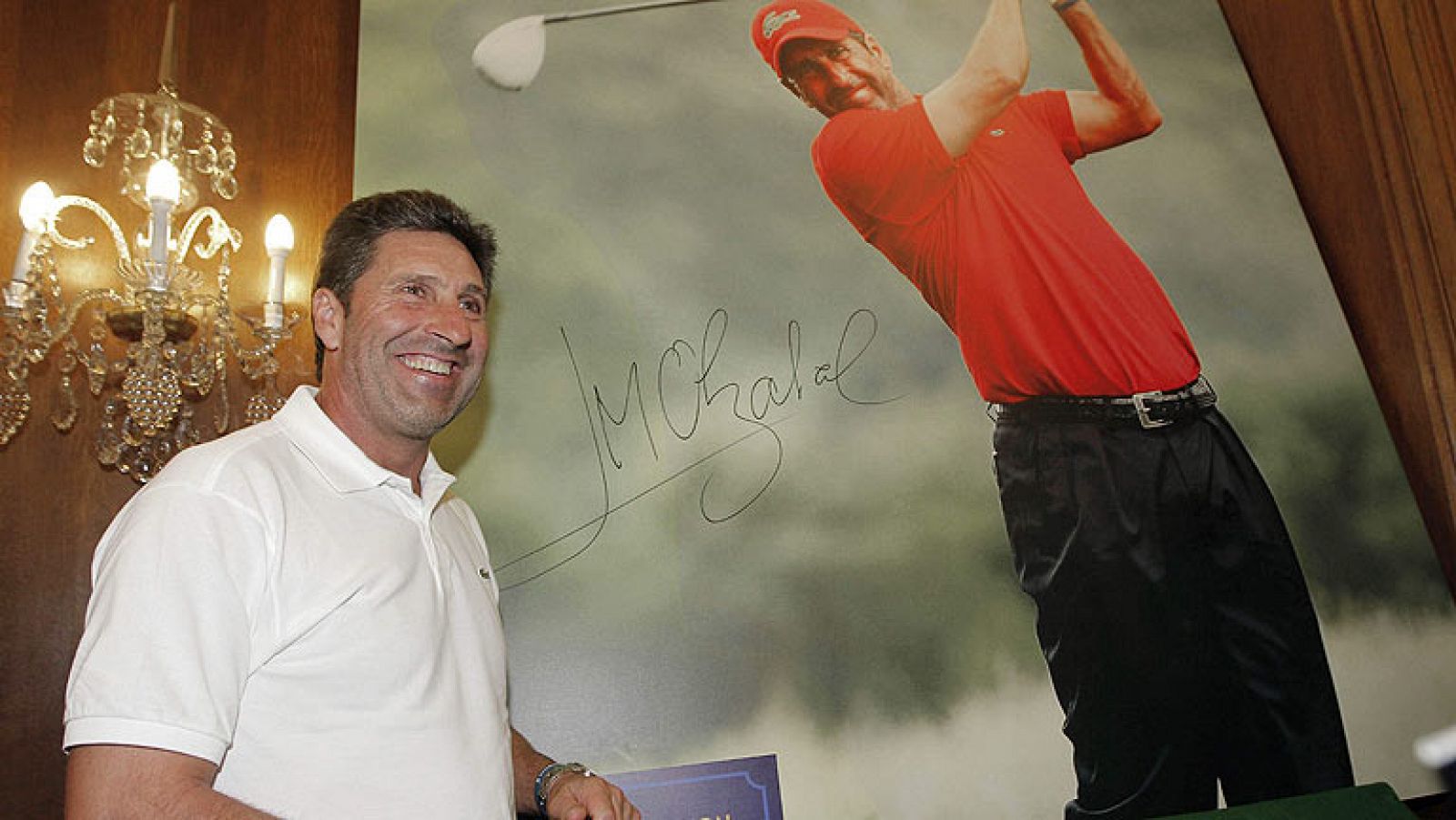 El golfista Severiano Ballesteros ha recordado a Severiano Balleteros horas antes de recoger el premio Príncipe de Asturias de los Deportes.