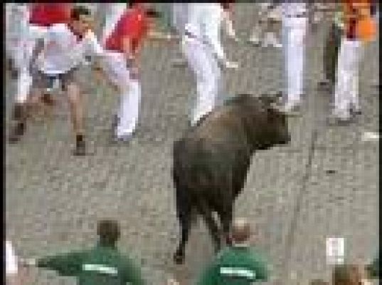 San Fermín - Tercer encierro muy emocionante