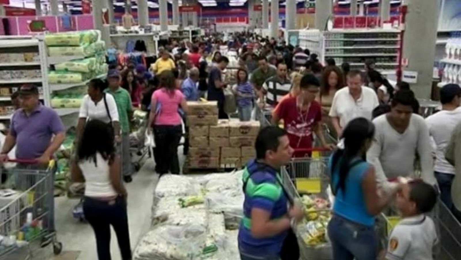 Telediario 1: Desabastecimiento en Venezuela      | RTVE Play