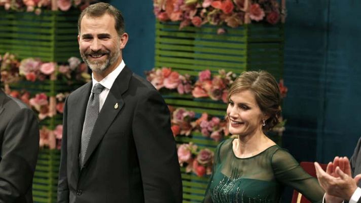 Premios Princesa de Asturias - El príncipe en los Premios