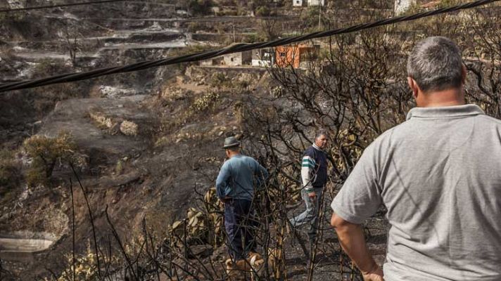 Balance de los daños del fuego