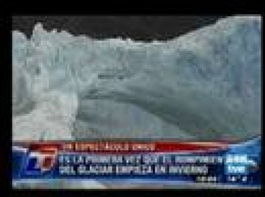 El Perito Moreno se rompe del todo