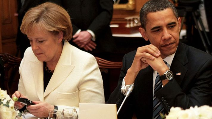 Espionaje de Obama a Merkel