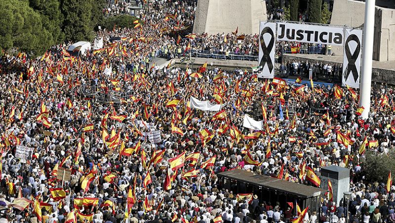 La AVT se manifiesta en Madrid tras la anulación de la 'doctrina Parot'